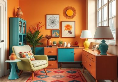 Styl retro dodatki: jak wybrać i łączyć elementy, by stworzyć klimatyczne wnętrze pełne charakteru