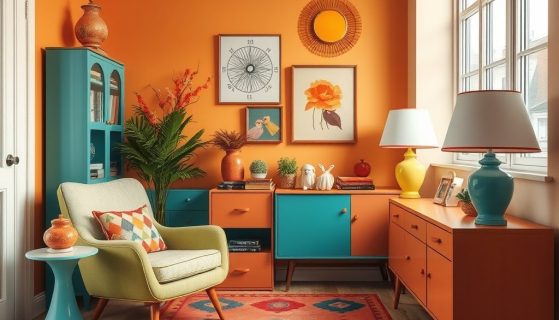 Styl retro dodatki: jak wybrać i łączyć elementy, by stworzyć klimatyczne wnętrze pełne charakteru