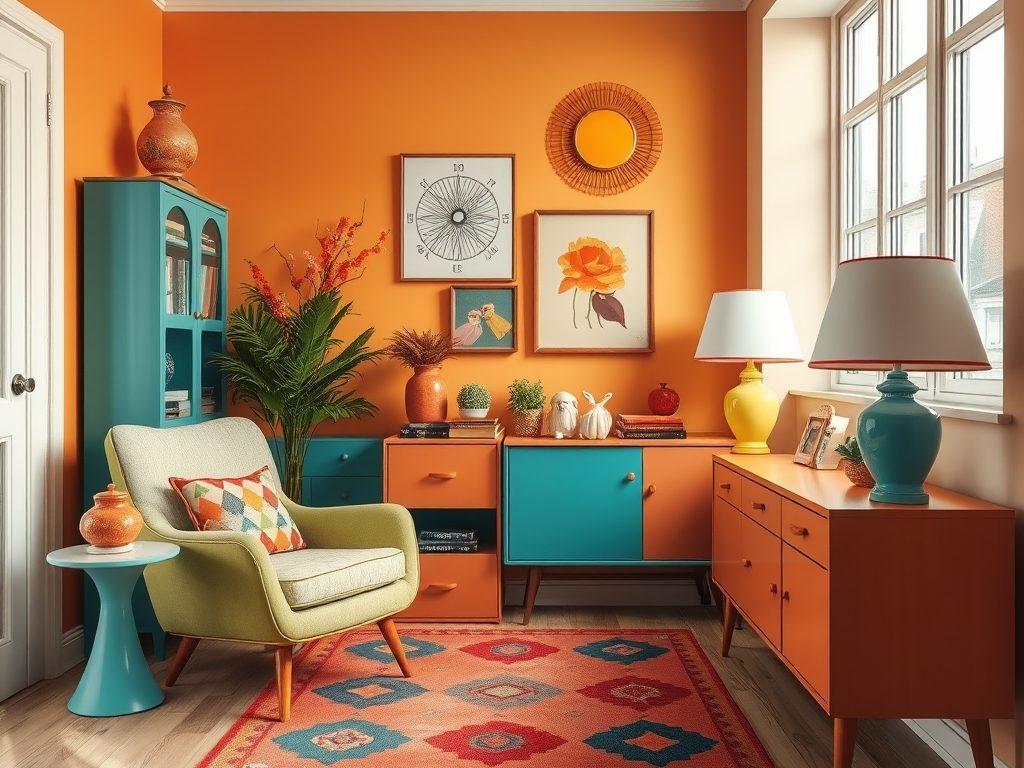 Styl retro dodatki: jak wybrać i łączyć elementy, by stworzyć klimatyczne wnętrze pełne charakteru