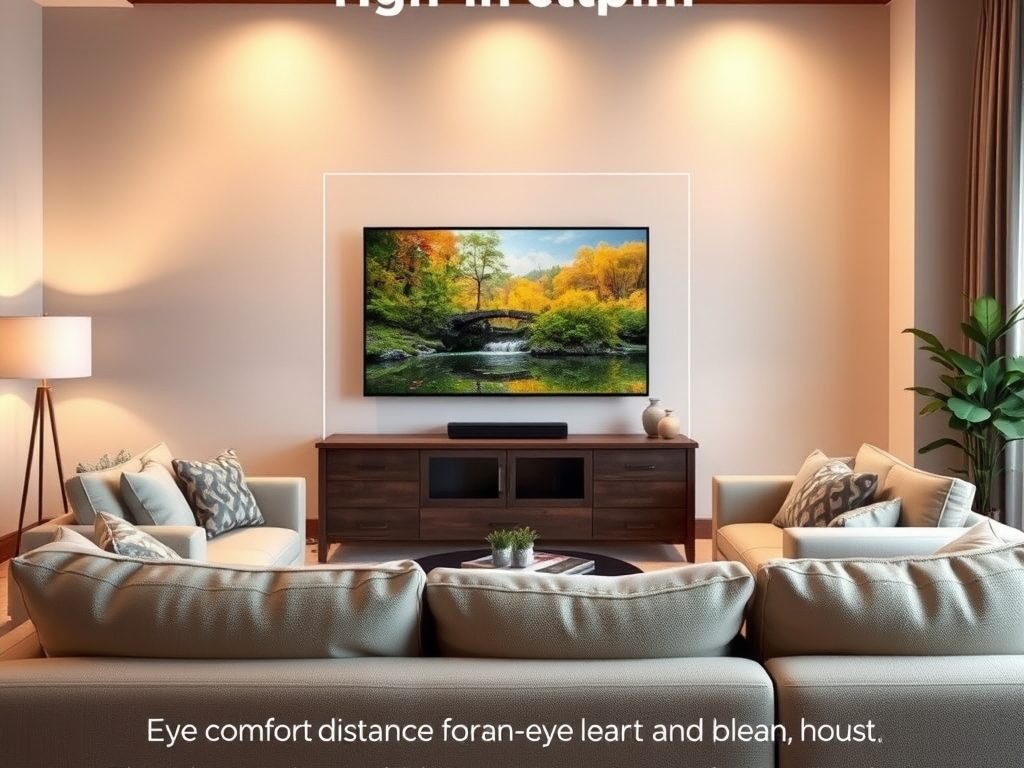 Optymalna odległość telewizora od kanapy – jak dobrać rozmiar i ustawienie dla komfortu i zdrowia oczu