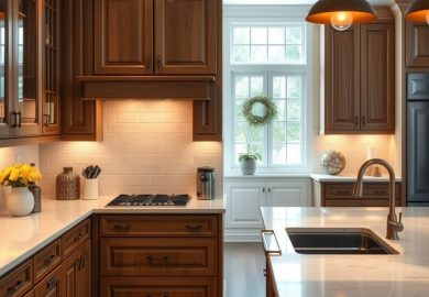 Styl modern classic w kuchni: jak połączyć elegancję z funkcjonalnością i wygodą użytkowania