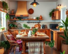 Jak urządzić kuchnię w stylu boho, by połączyć przytulność z funkcjonalnością?