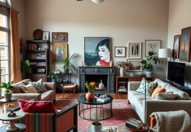 Styl eklektyczny we wnętrzach: jak łączyć różne style z wyczuciem i harmonią