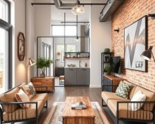 Styl industrialny w małym mieszkaniu: praktyczne triki na przestrzeń i funkcjonalność