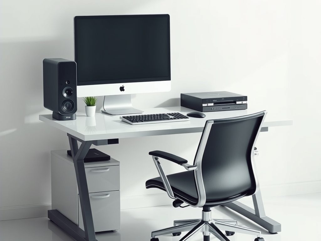 Wysokość biurka i monitora w ergonomii: jak ustawić stanowisko pracy dla zdrowia i komfortu