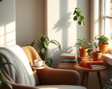 Kącik do czytania: jak urządzić komfortową i przytulną przestrzeń do relaksu z książką