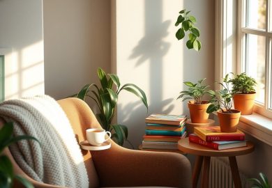 Kącik do czytania: jak urządzić komfortową i przytulną przestrzeń do relaksu z książką