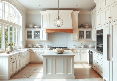 Jak urządzić kuchnię w stylu Hampton, by połączyć nadmorski klimat z funkcjonalnością i elegancją