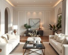 Styl modern classic: jak wybrać kolory i bazę, by stworzyć eleganckie i funkcjonalne wnętrze