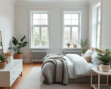 Jak urządzić sypialnię w stylu skandynawskim, by łączyła funkcjonalność z przytulnością