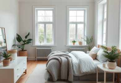 Jak urządzić sypialnię w stylu skandynawskim, by łączyła funkcjonalność z przytulnością