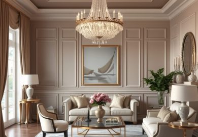 Najczęstsze błędy w aranżacji stylu glamour i jak zachować elegancję bez przesady