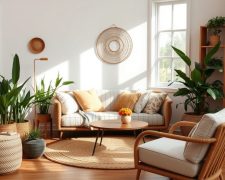 Styl boho meble: jak wybrać naturalne i wygodne wyposażenie z duszą do wnętrza
