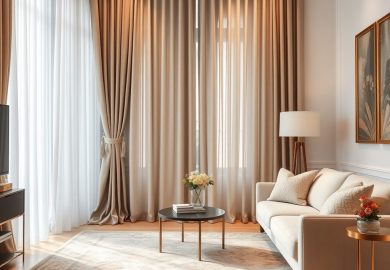 Modern classic zasłony i dywany: jak wybrać idealne połączenie do eleganckiego wnętrza