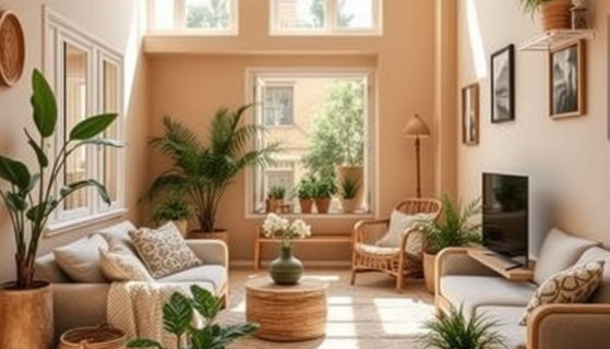 Styl śródziemnomorski w małym mieszkaniu: jak połączyć funkcjonalność z naturalną świeżością i przytulnością