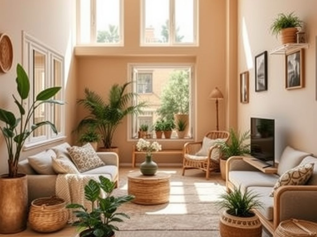 Styl śródziemnomorski w małym mieszkaniu: jak połączyć funkcjonalność z naturalną świeżością i przytulnością