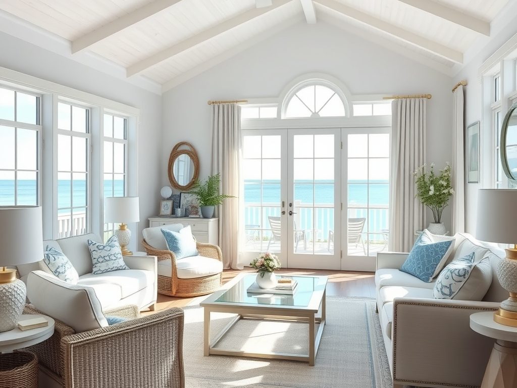 Styl Hampton — typowe błędy w aranżacji i jak zachować lekkość nadmorskiego klimatu