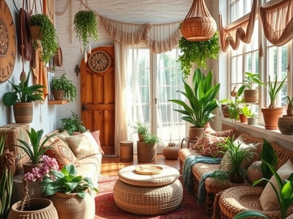 Styl boho w mieszkaniu: jak połączyć naturalność, kolory i eklektyczne dodatki tworząc przytulną przestrzeń
