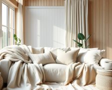 Jak wybrać tekstylia do wnętrza w stylu skandynawskim, by połączyć wygodę z naturalną estetyką