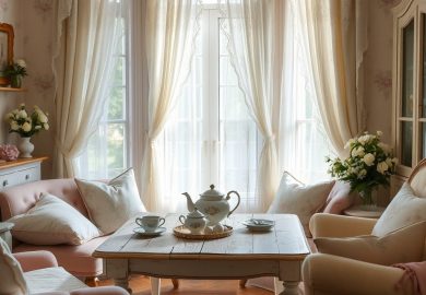 Styl shabby chic: kluczowe cechy i zasady tworzenia przytulnych wnętrz z duszą