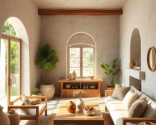 Styl śródziemnomorski: wybór naturalnych materiałów dla autentycznej i funkcjonalnej aranżacji