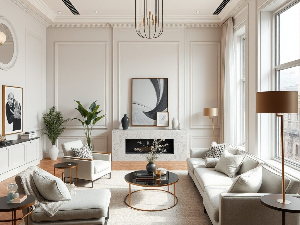 Styl modern classic w małym mieszkaniu: jak połączyć elegancję z funkcjonalnością i optyczną przestronnością