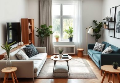 Jak funkcjonalnie dobrać meble do metrażu mieszkania, by wygodnie wykorzystać każdy centymetr przestrzeni