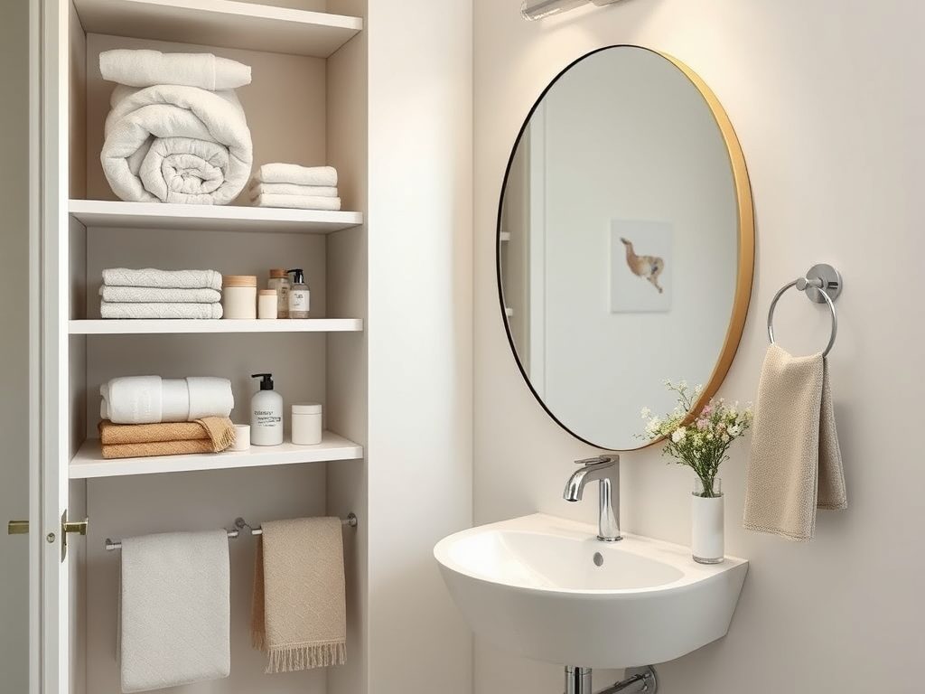 Ergonomia łazienki: jak zorganizować przechowywanie i ustawić lustro, by oszczędzać miejsce i czas użytkowania