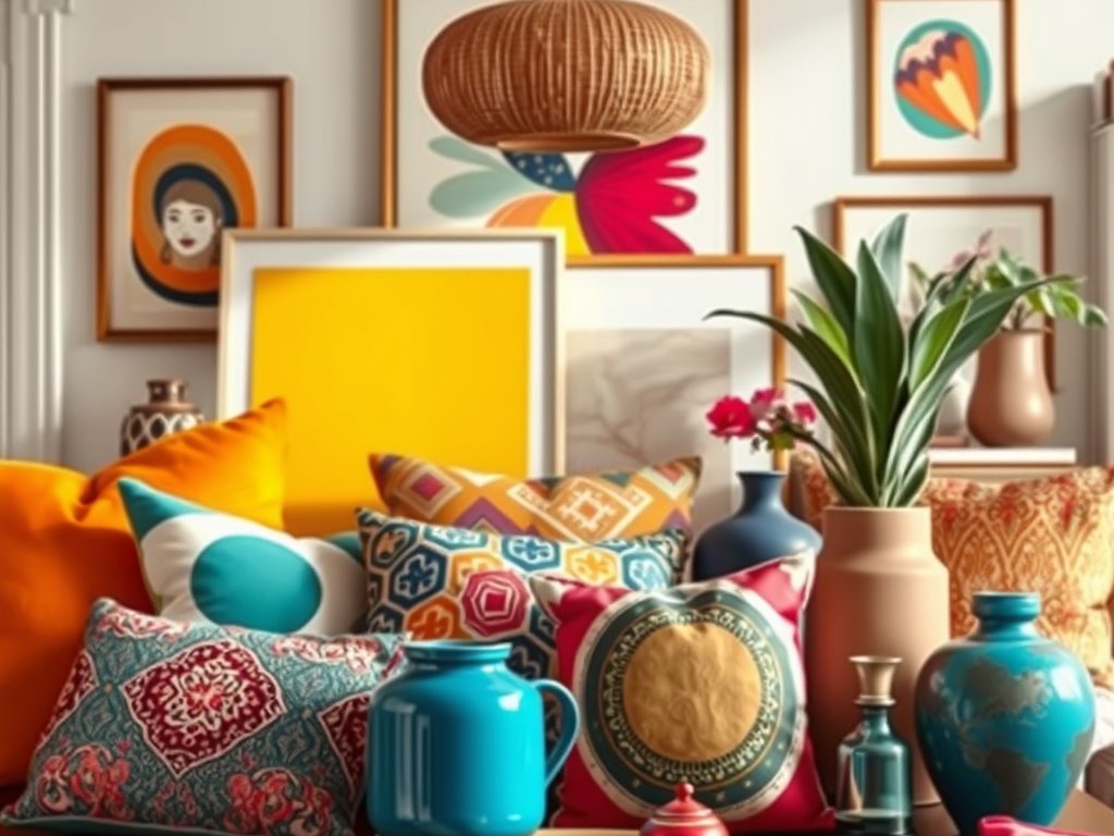 Styl eklektyczny w dodatkach: jak łączyć różnorodność z harmonią i funkcjonalnością wnętrza