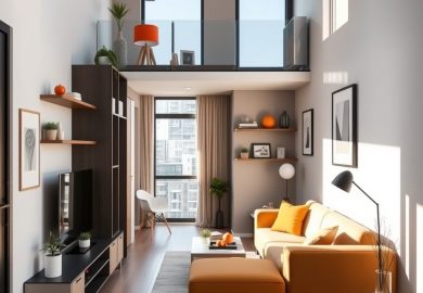 Styl nowoczesny w małym mieszkaniu: jak zaplanować funkcjonalną i przestronną aranżację