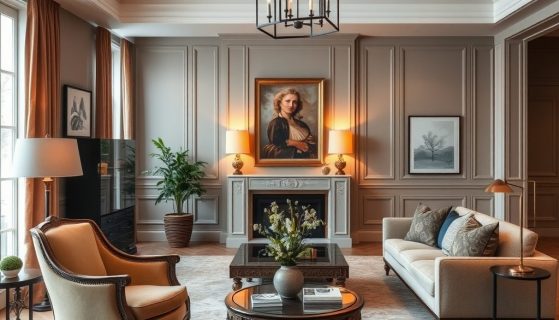 Styl modern classic we wnętrzach: jak łączyć elegancję klasyki z funkcjonalnością nowoczesności dla harmonii i komfortu