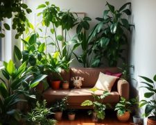 Urban jungle w salonie: jak stworzyć zieloną oazę, która oszczędza miejsce i czas pielęgnacji