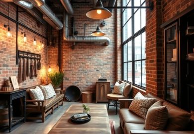 Styl industrialny – typowe błędy w aranżacji i jak zachować równowagę między surowością a komfortem wnętrza