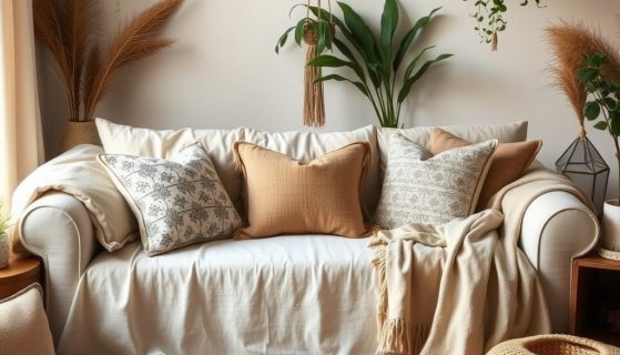 Styl boho w tekstyliach: naturalne tkaniny, wzory i praktyczne wskazówki na start