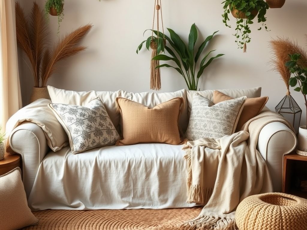 Styl boho w tekstyliach: naturalne tkaniny, wzory i praktyczne wskazówki na start