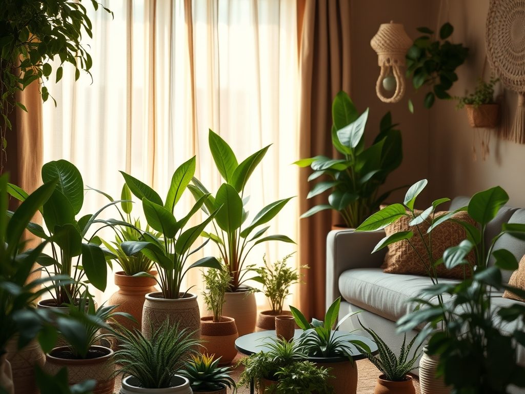 Styl boho i rośliny: jak dobrać gatunki tworzące naturalną harmonię i wygodę w aranżacji