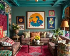 Jak łączyć wzory w stylu maksymalistycznym, by stworzyć harmonijną i wygodną przestrzeń